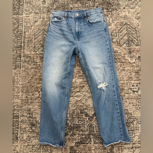 GAP Denim - GAP Light Blue Straight Leg Women's Jeans